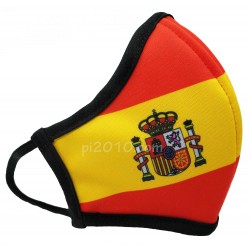 Mascarilla bandera de España